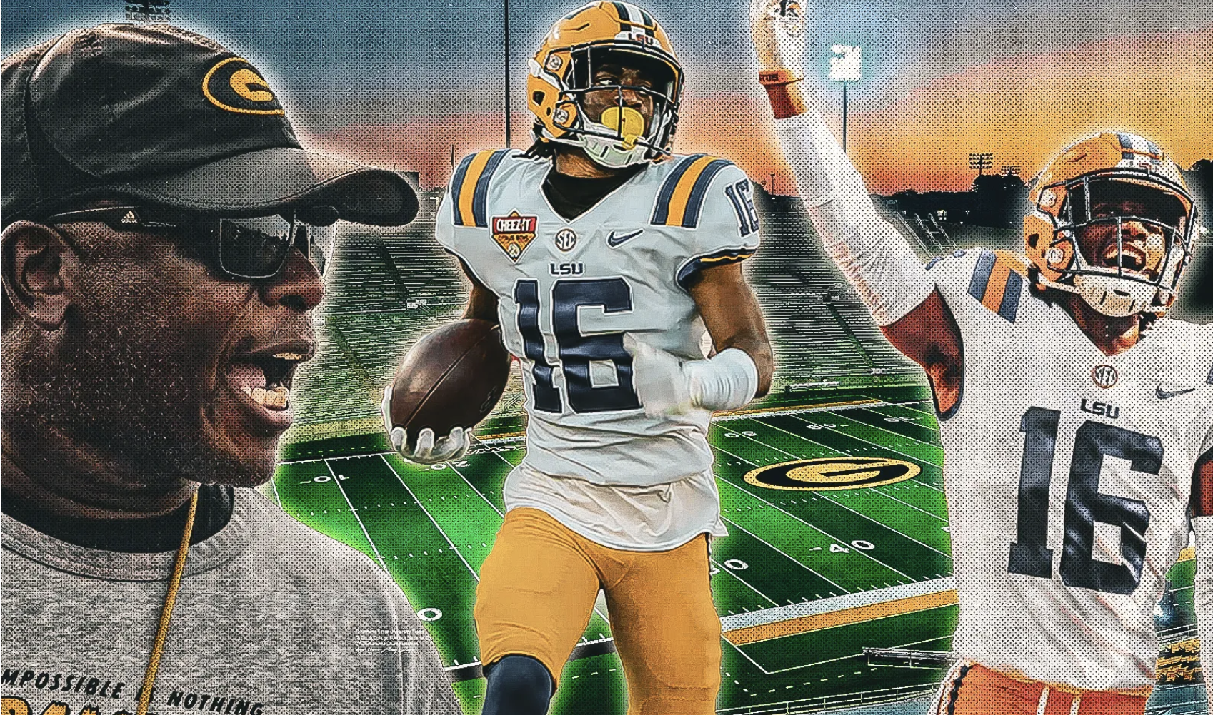 LSU football player, son of RBs coach, transfers to Grambling.